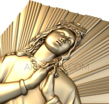 Religious panels (PR_0186) 3D model for CNC machine